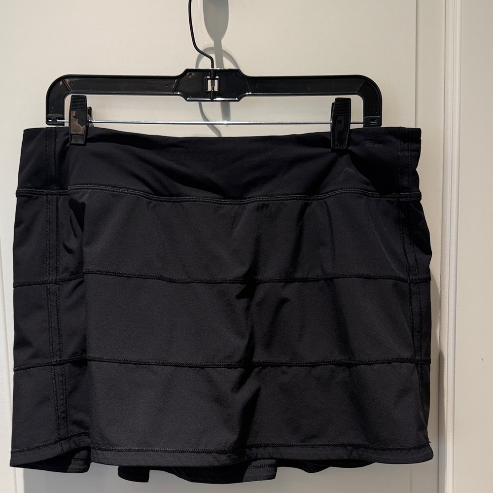 Lululemon Athletica Black Mini Skirt